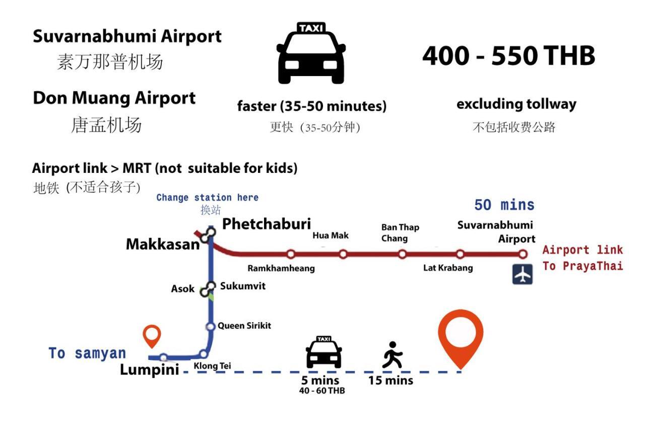 Baan Sabai Rama IV Apartment Bangkok Ngoại thất bức ảnh