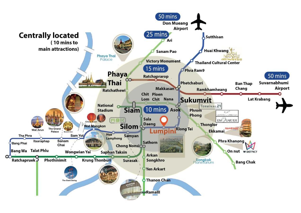 Baan Sabai Rama IV Apartment Bangkok Ngoại thất bức ảnh